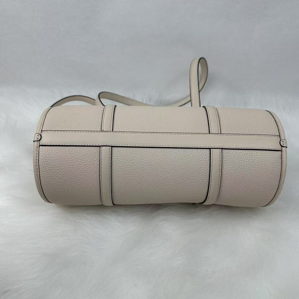 Coach Barrel Shoulder Bag In Coachtopia Leather In Chalk Rainbow CT382 NWT - Picture 8 of 8